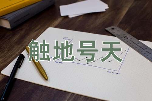 成语触地号天