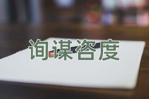 成语询谋咨度