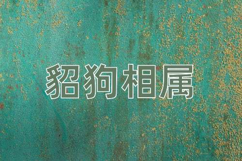 成语貂狗相属