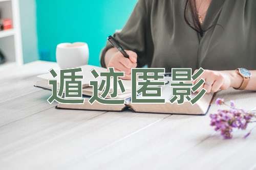 成语遁迹匿影