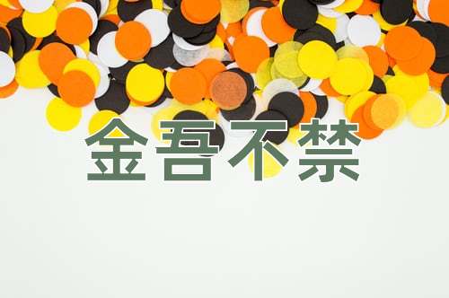 成语金吾不禁