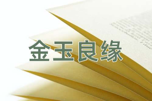 成语金玉良缘
