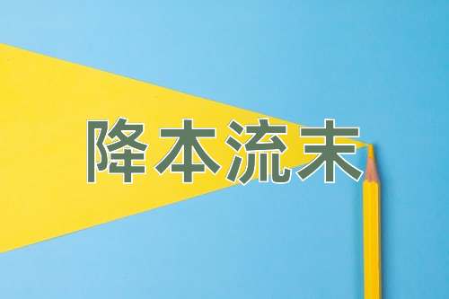 成语降本流末