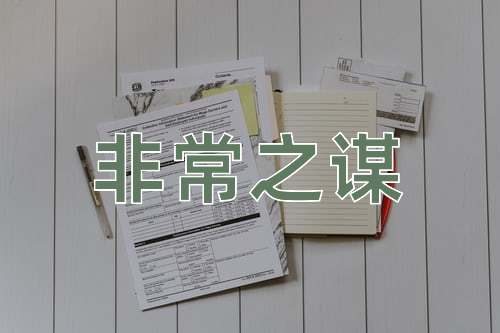 成语非常之谋
