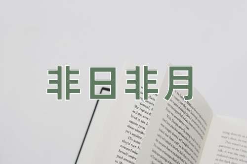 成语非日非月