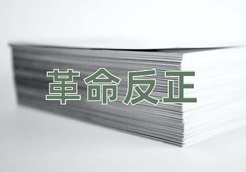 成语革命反正