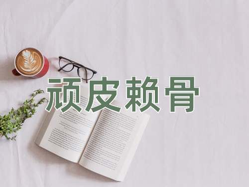 成语顽皮赖骨
