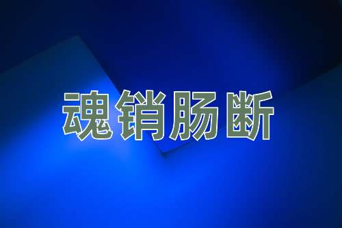 成语魂销肠断