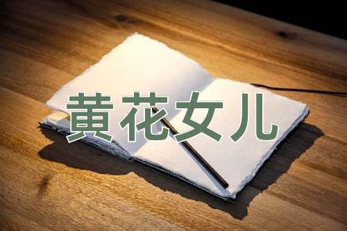 成语黄花女儿