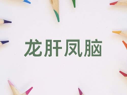 成语龙肝凤脑