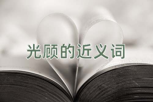 光顾的近义词