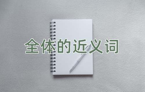 全体的近义词