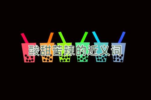 酸甜苦辣的近义词