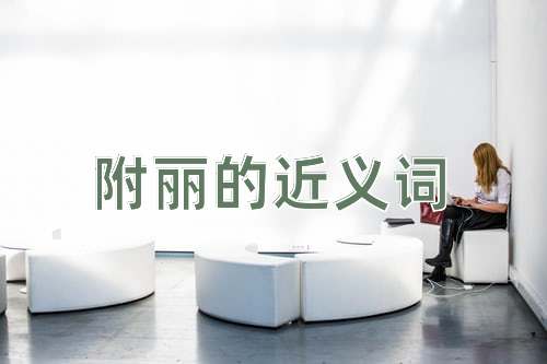 附丽的近义词