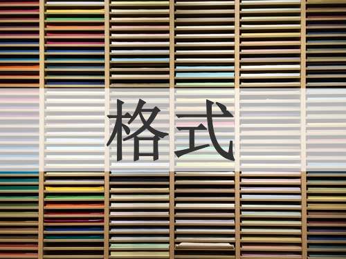 格式