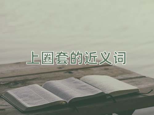 上圈套的近义词