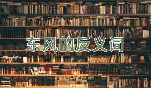 东风的反义词
