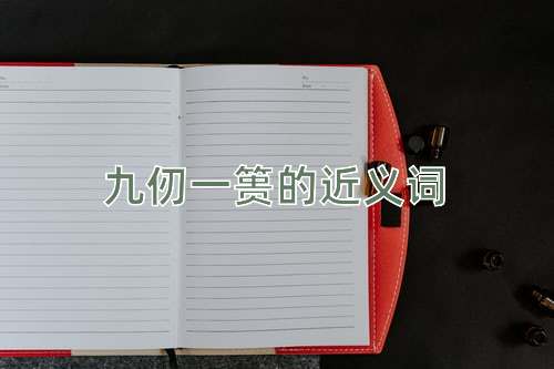 九仞一篑的近义词