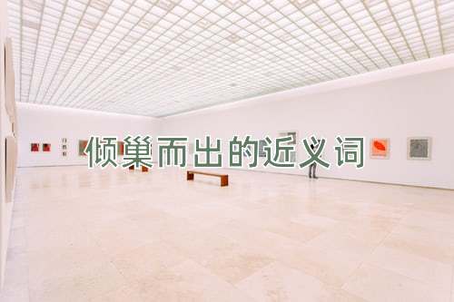 倾巢而出的近义词