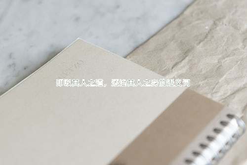 即以其人之道，还治其人之身的近义词