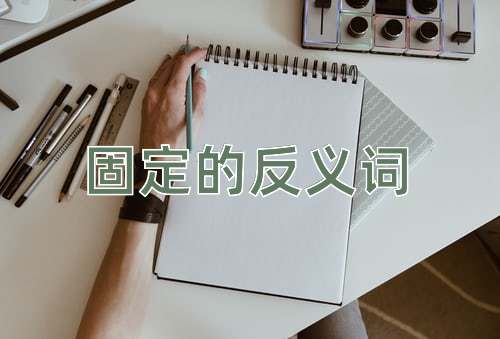 固定的反义词