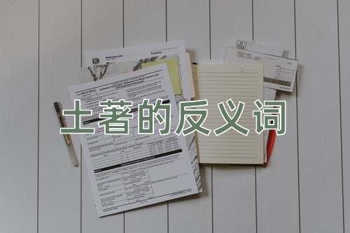土著的反义词