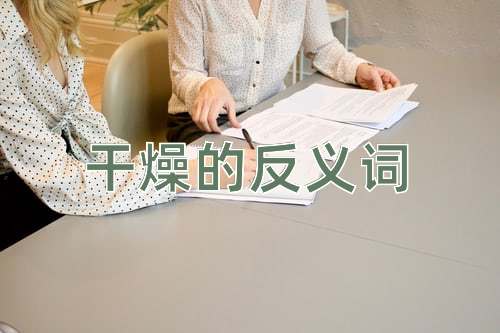 干燥的反义词