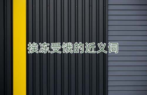 挨冻受饿的近义词