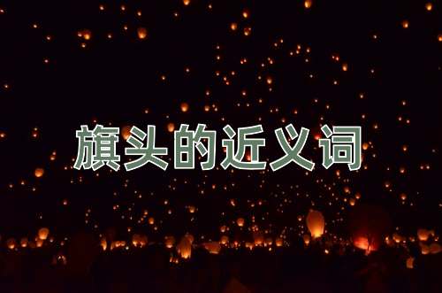 旗头的近义词