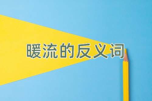 暖流的反义词