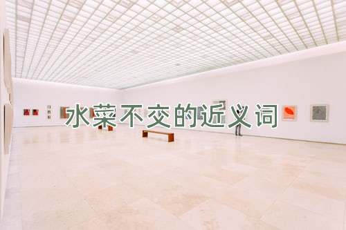 水菜不交的近义词