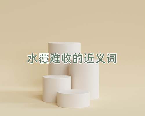 水覆难收的近义词