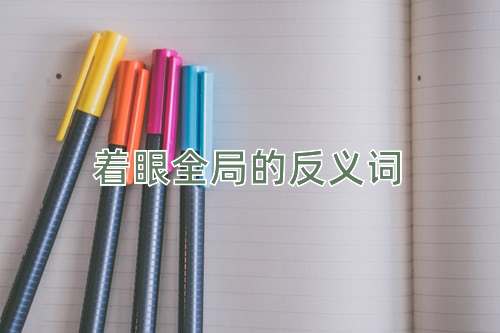 着眼全局的反义词
