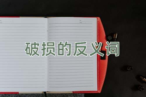 破损的反义词