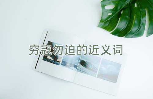 穷寇勿迫的近义词