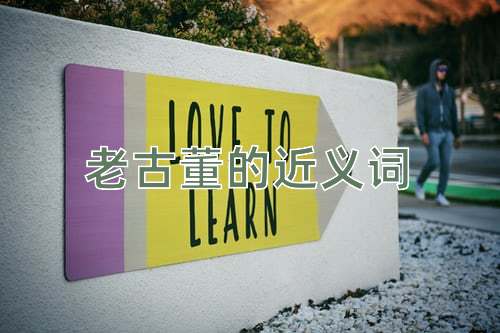 老古董的近义词