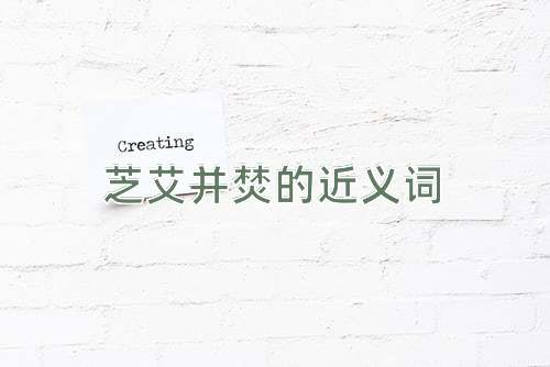 芝艾并焚的近义词