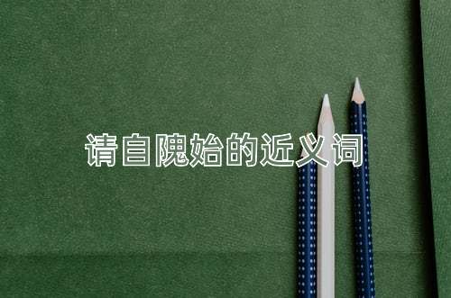 请自隗始的近义词