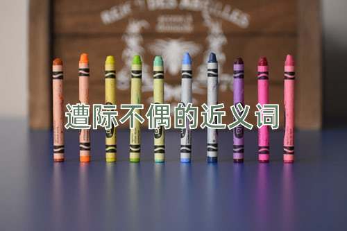 遭际不偶的近义词