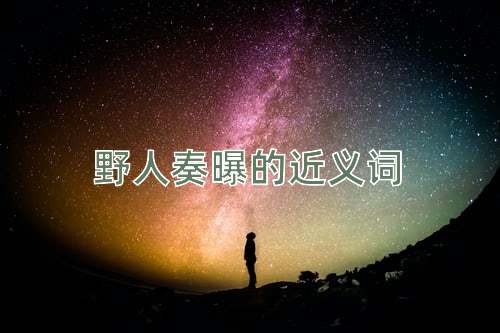 野人奏曝的近义词
