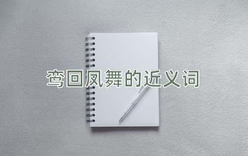 鸾回凤舞的近义词