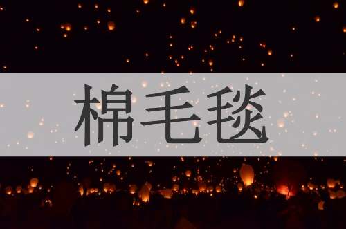 棉毛毯