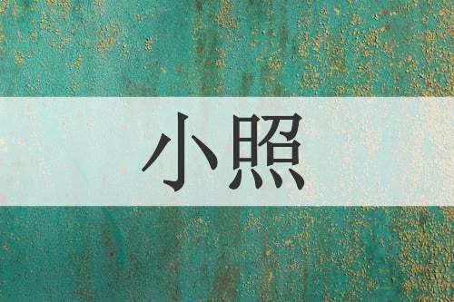 小照