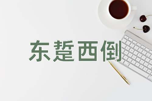 成语东踅西倒