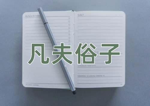成语凡夫俗子