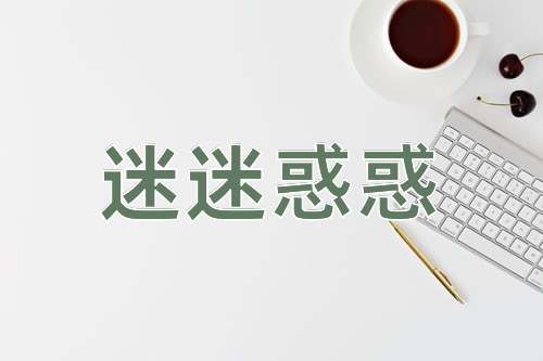 成语迷迷惑惑