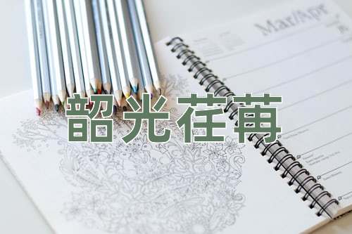 成语韶光荏苒